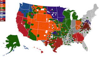 Illustration for article titled NFL fans by U.S. county, according to Facebook